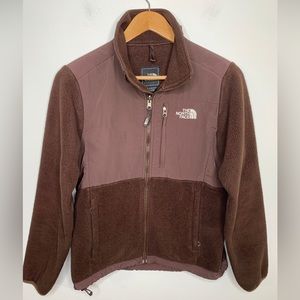The North Face Danali Brown Womens Full Zip Jacket Fleece Size Small Brown